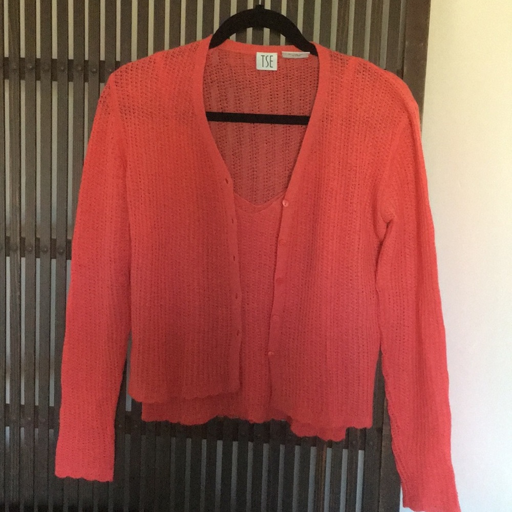TSE cashmere twin set
